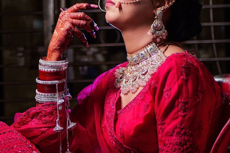 Bridal makeup