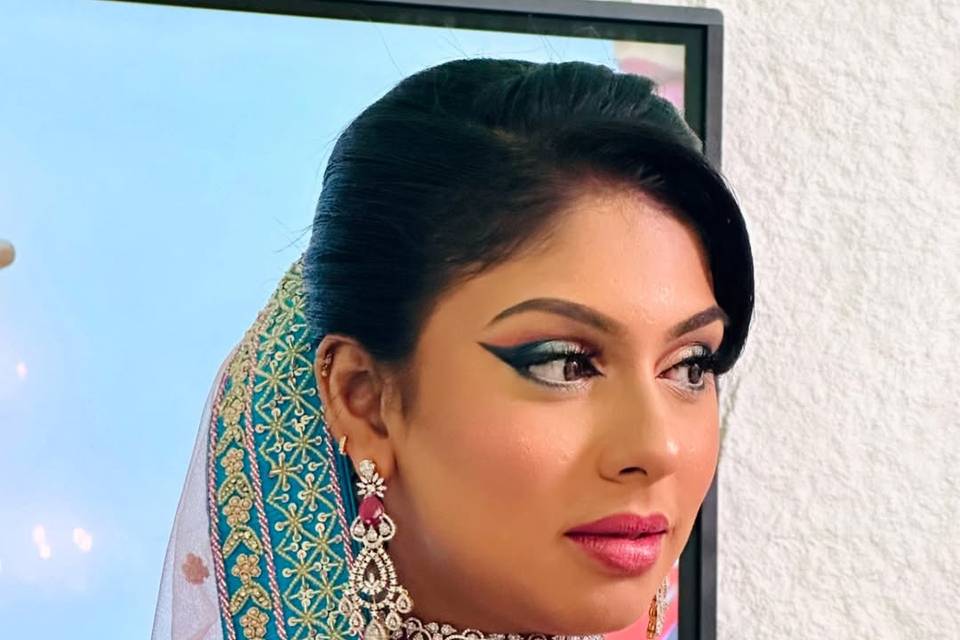 Bridal makeup