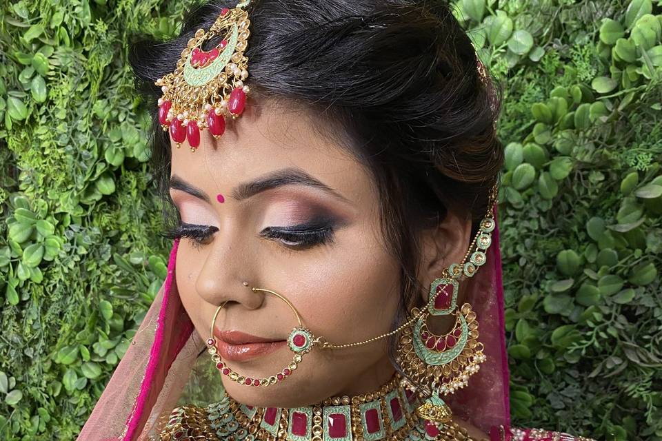 Bridal makeup