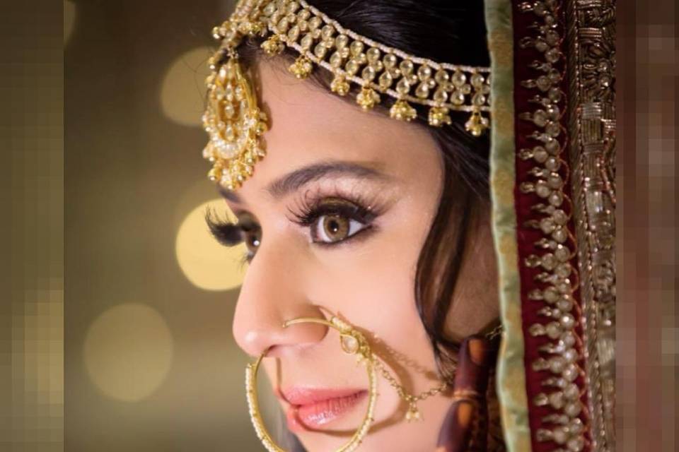 Bridal makeup