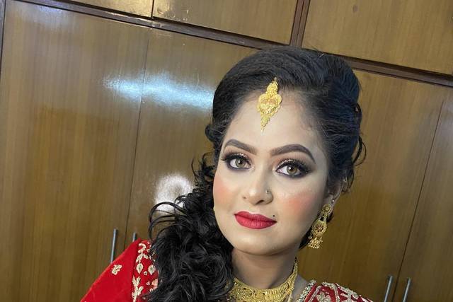 Bridal makeup