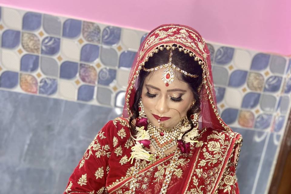 Bridal makeup