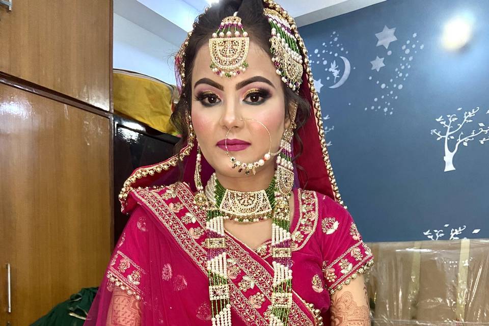 Bridal makeup