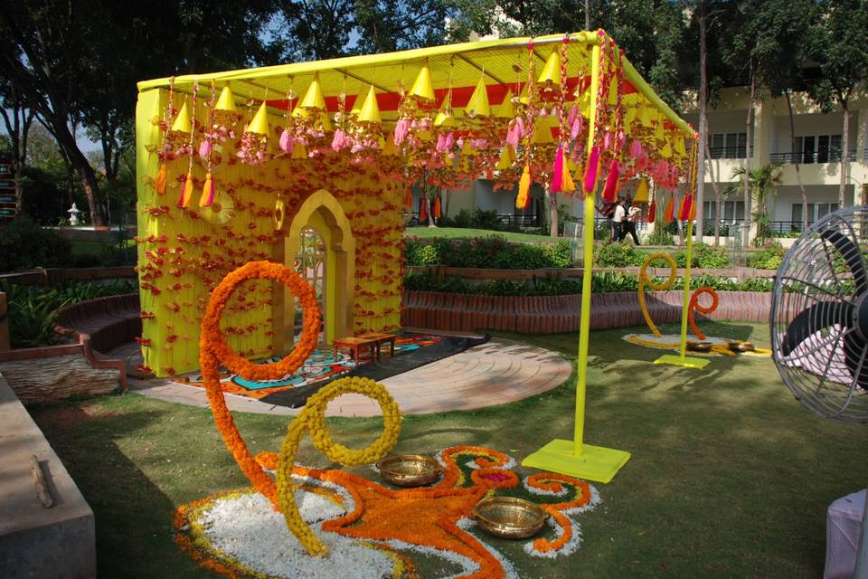 Haldi decor