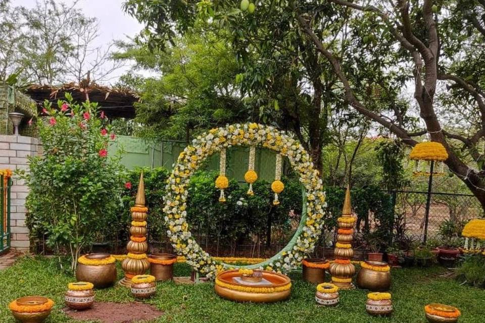 Haldi decor