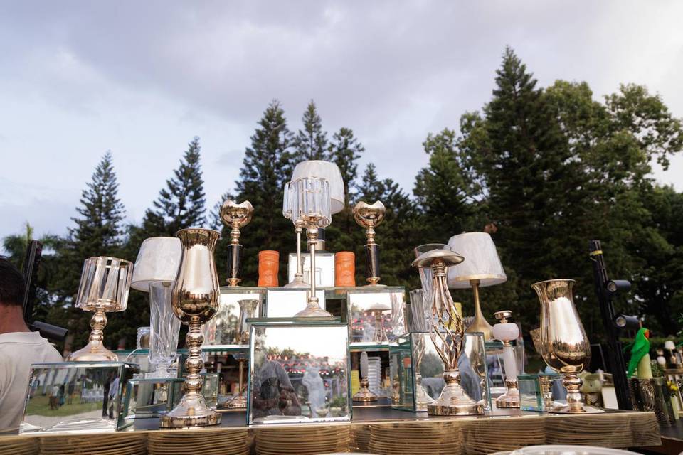 Catering setup