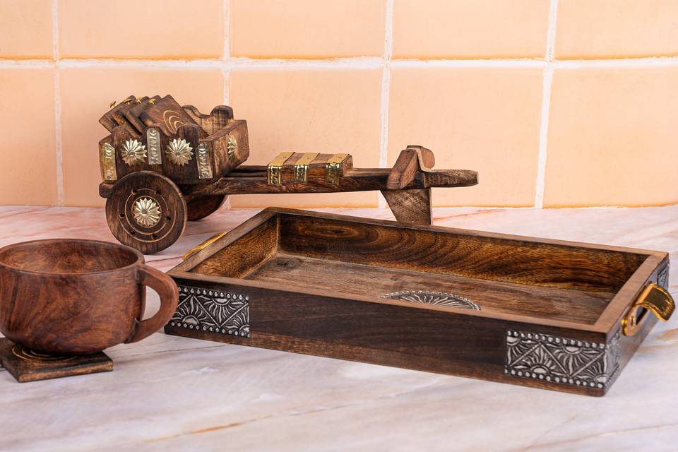 Wooden kitchen ware