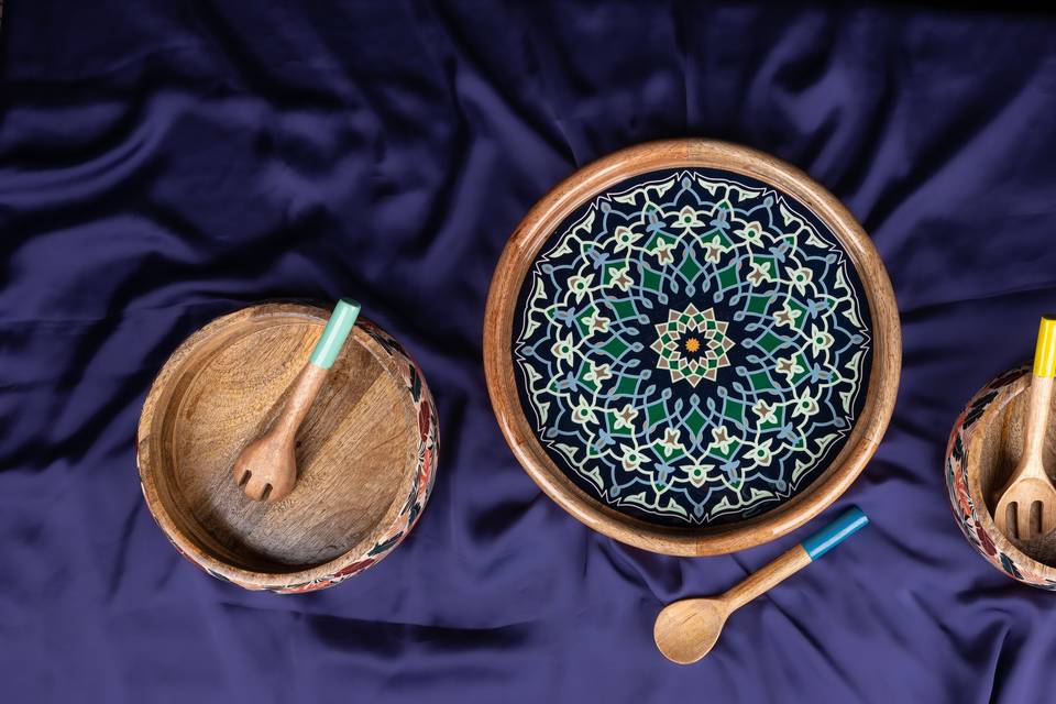 Wooden tray