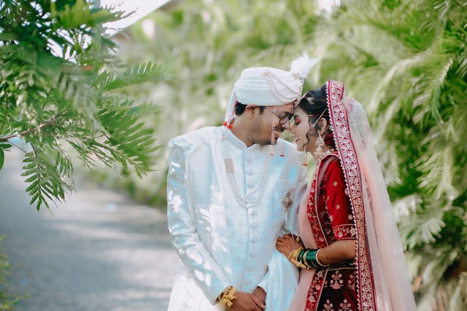 Wed Couple Shot