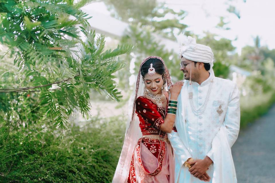 Wed Couple Shot
