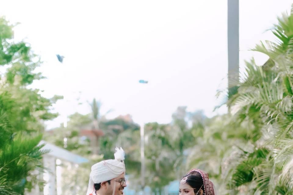 Wed Couple Shot