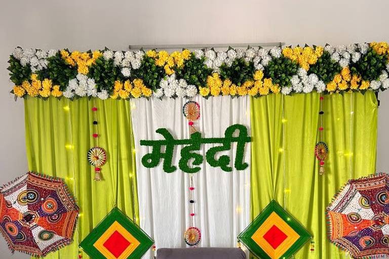 Mehndi decor