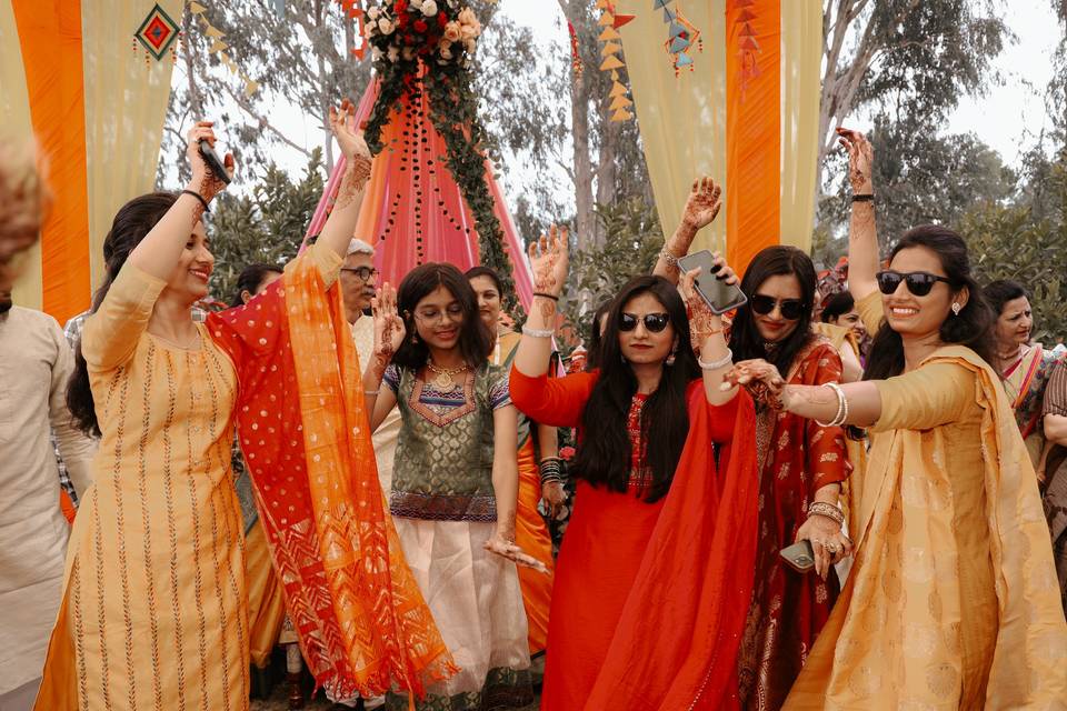 Wed Haldi Shot