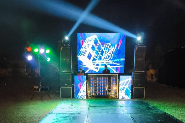 DJ setup