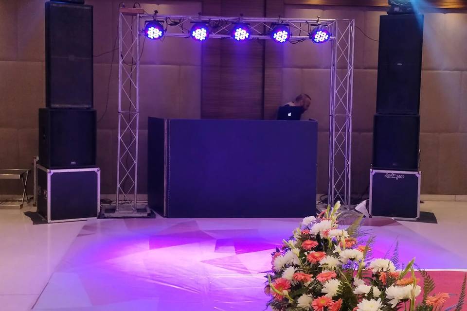 DJ setup