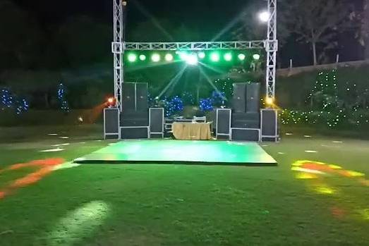 DJ setup