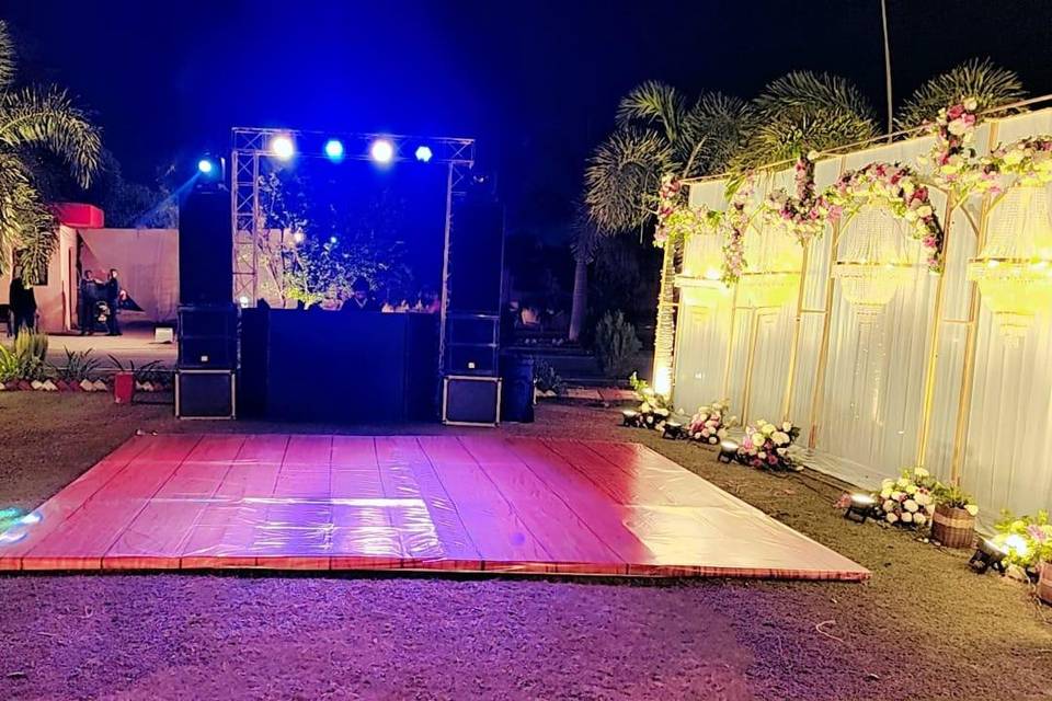 DJ setup