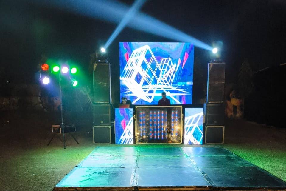DJ setup