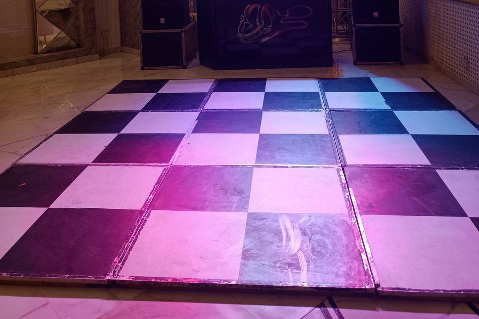 DJ setup