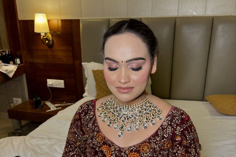 Bridal makeup