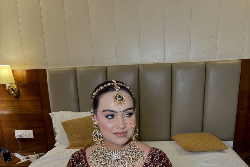 Bridal makeup