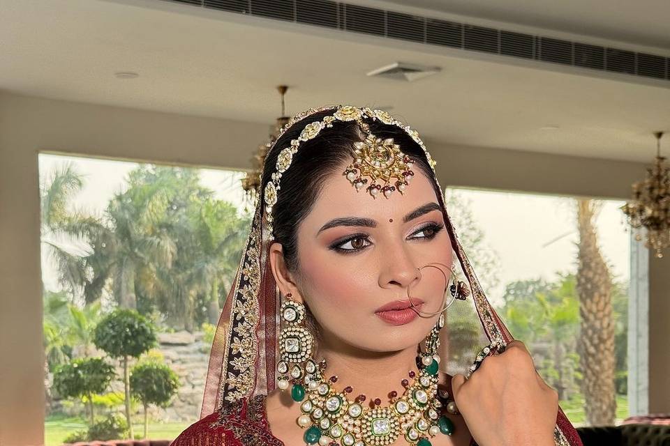 Bridal makeup