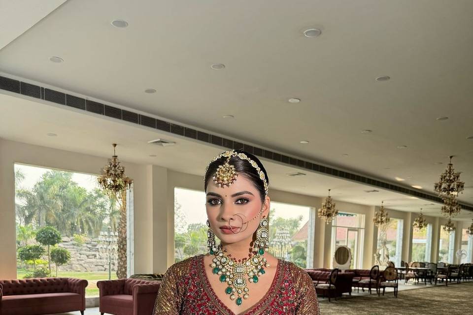 Bridal makeup