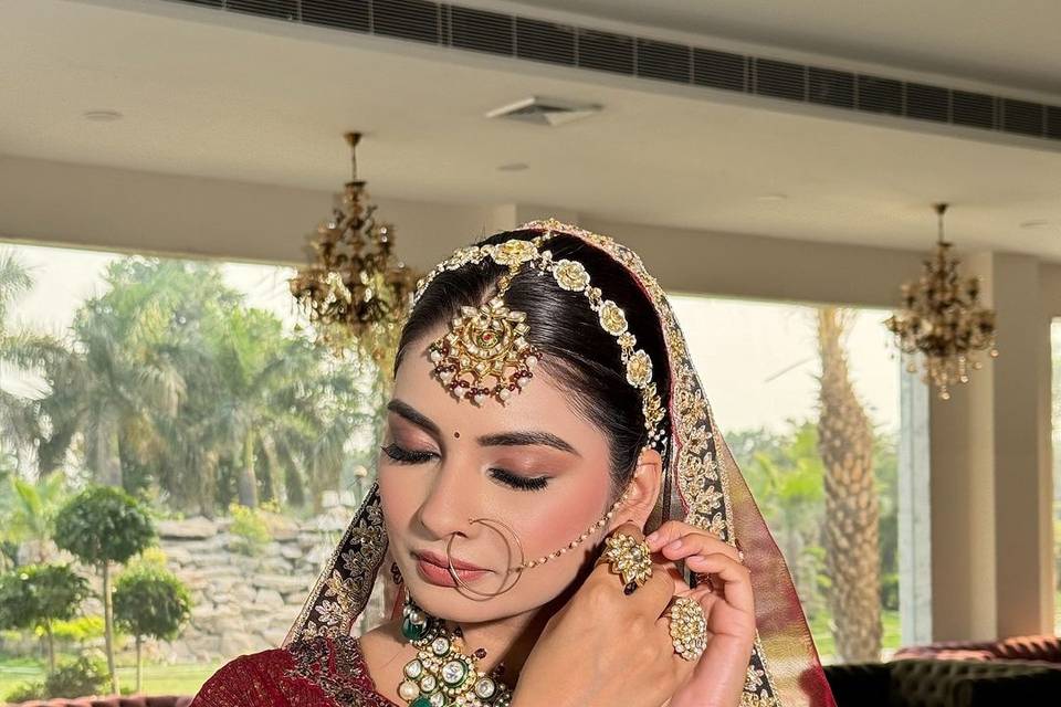 Bridal makeup