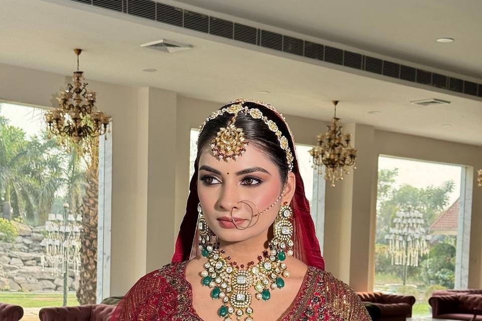 Bridal makeup