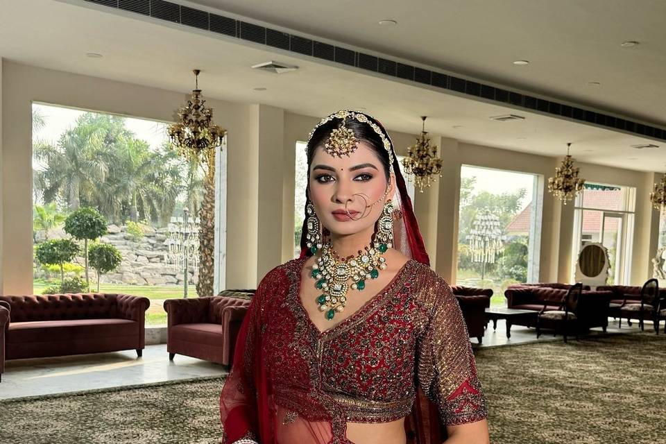 Bridal makeup