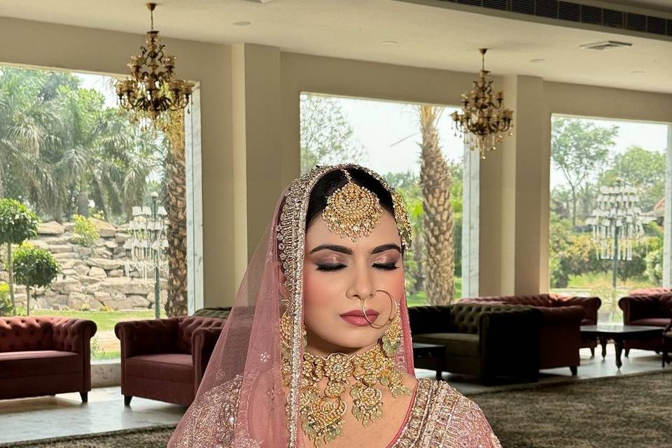 Bridal makeup