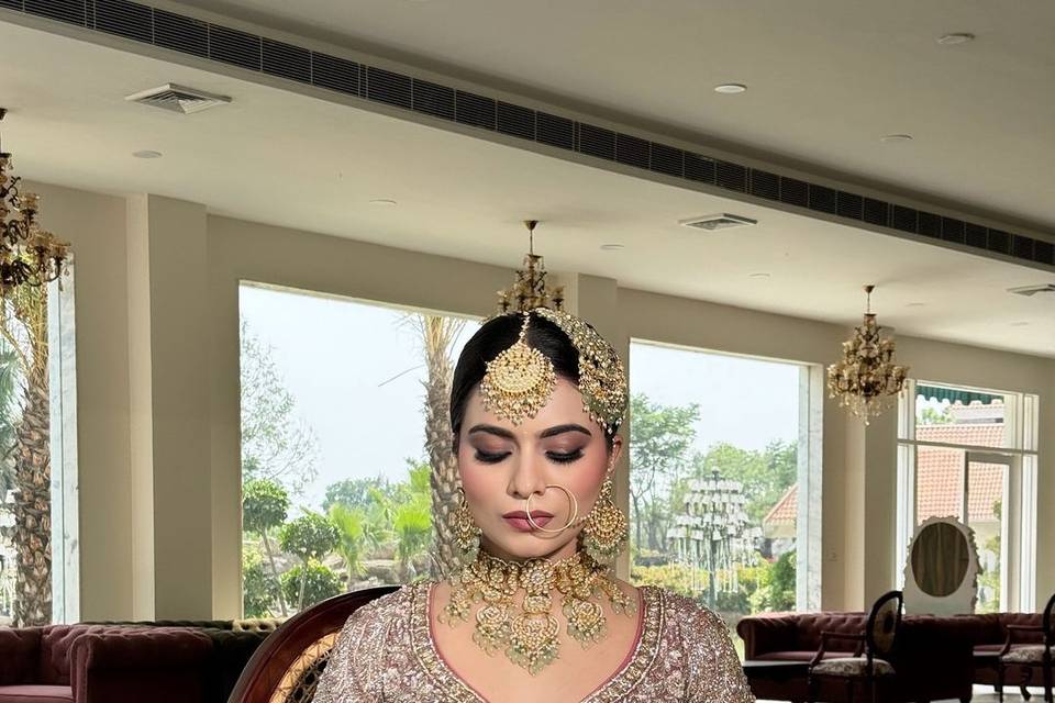 Bridal makeup