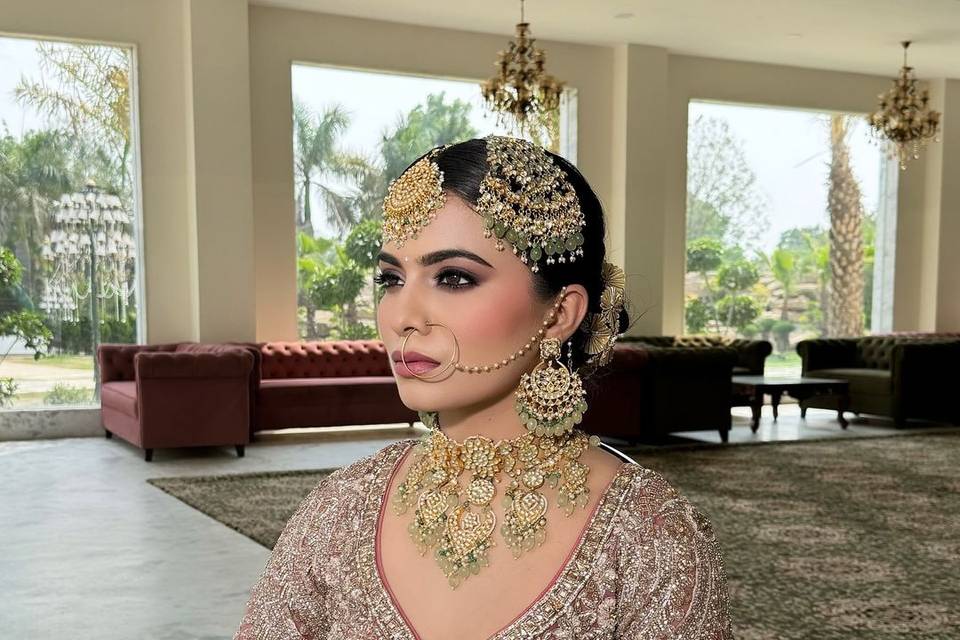 Bridal makeup