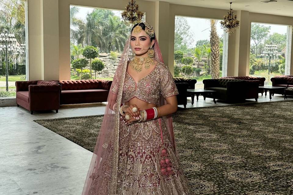 Bridal makeup