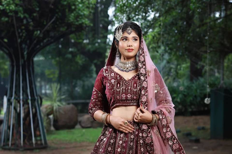 Bridal makeup