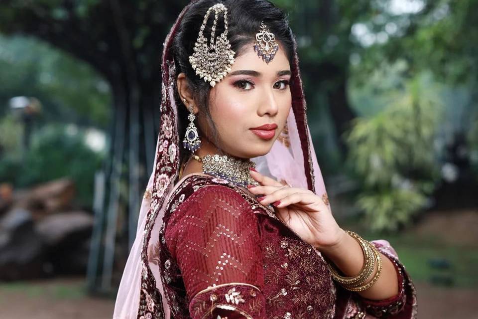 Bridal makeup