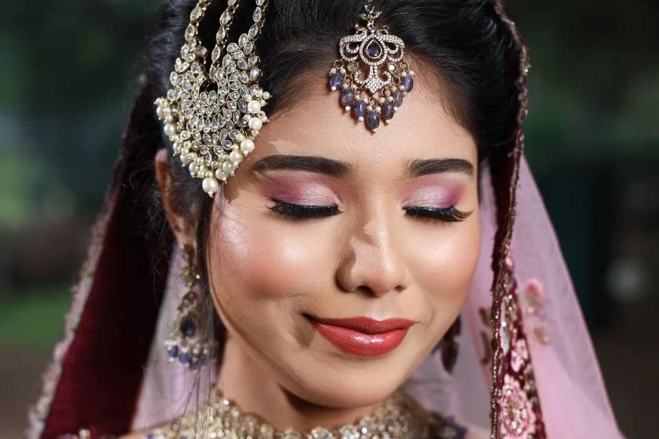 Bridal makeup