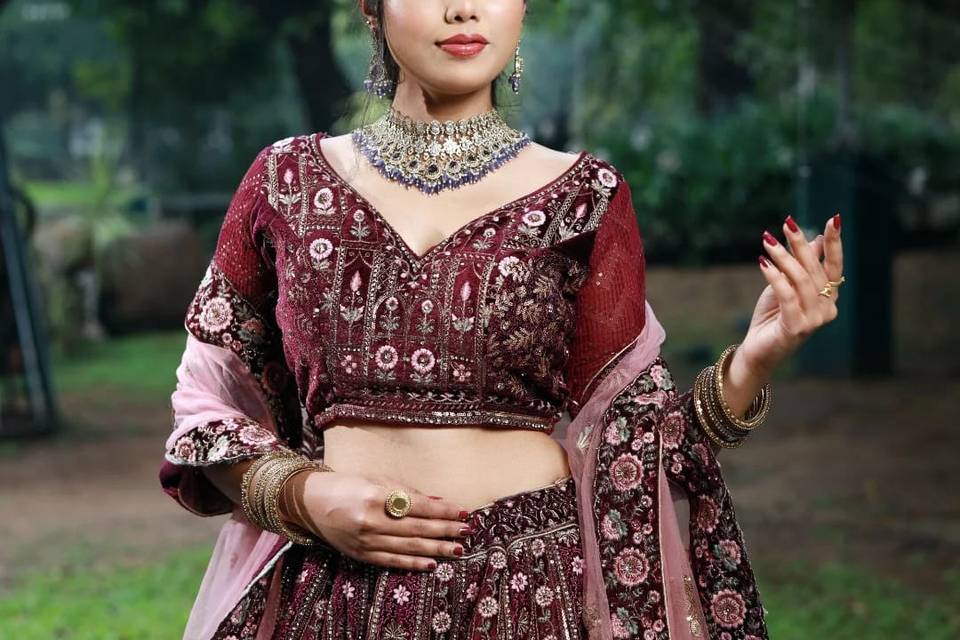 Bridal makeup