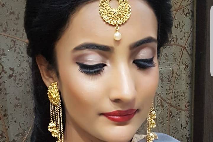 Bridal makeup