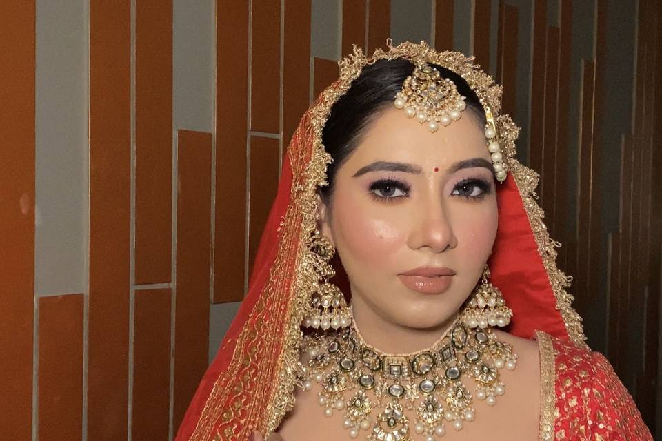 Bridal makeup
