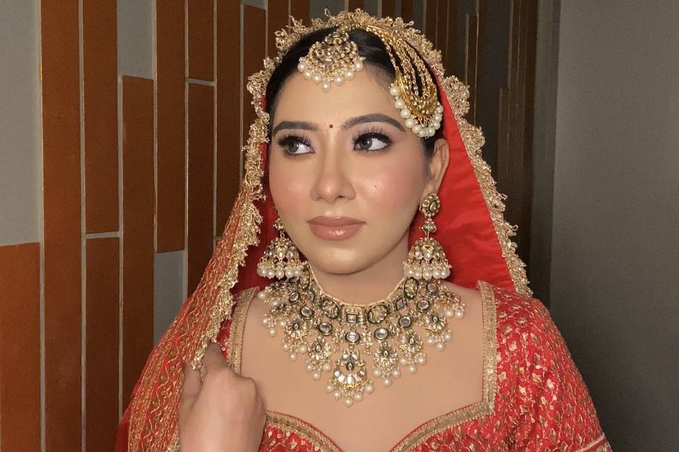 Bridal makeup
