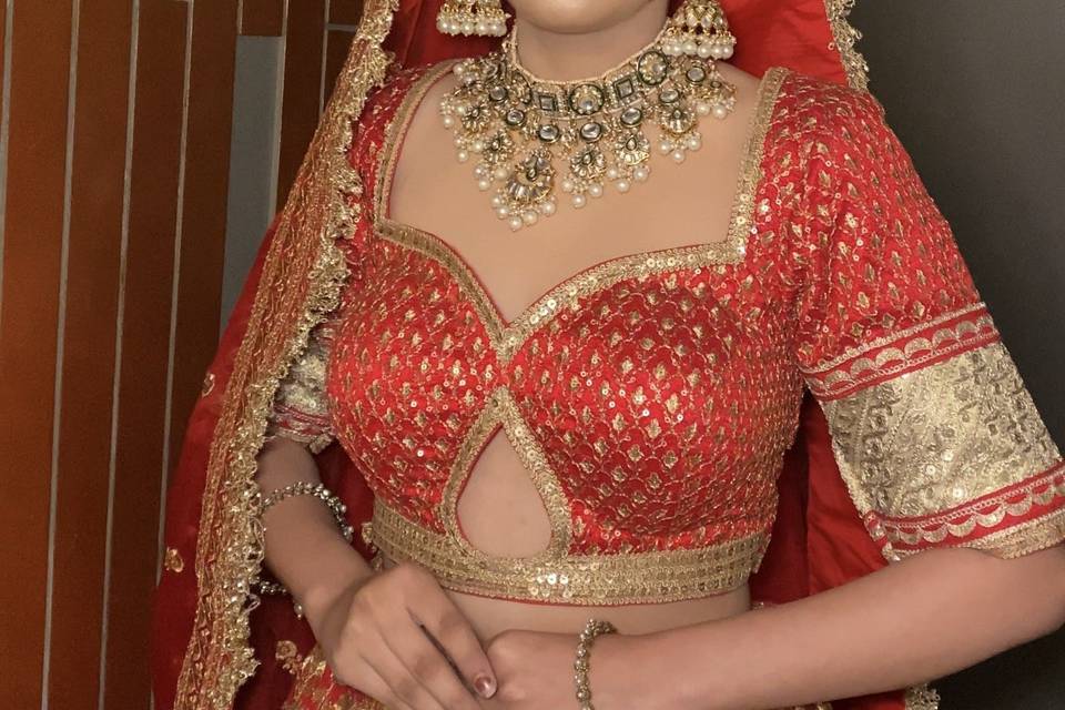 Bridal makeup