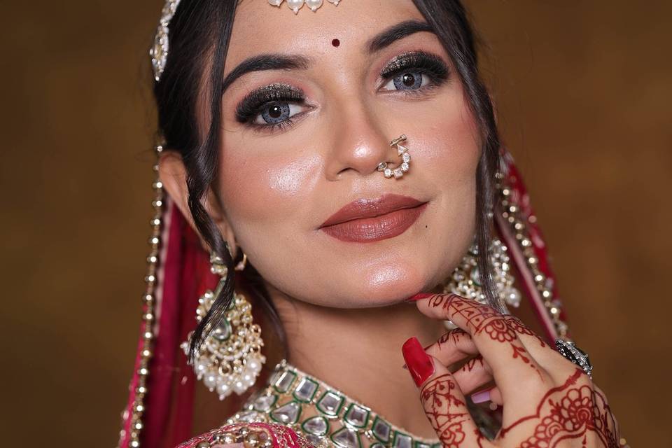 Bridal makeup