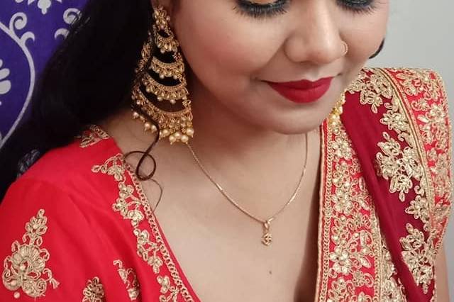 Bridal makeup