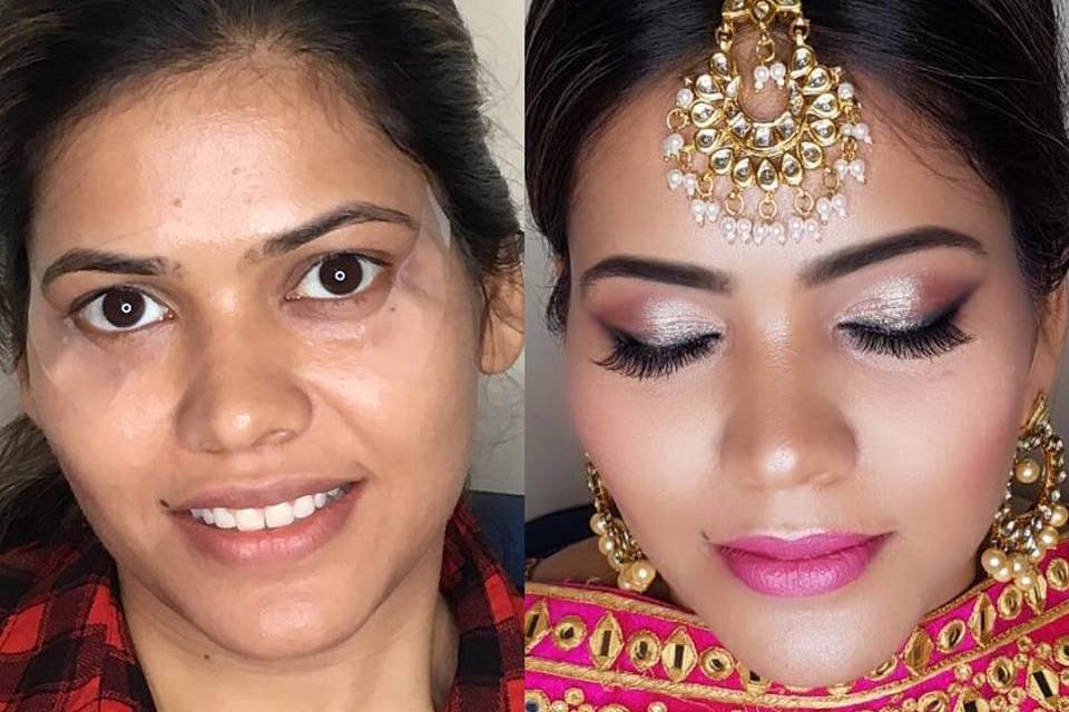 Bridal makeup