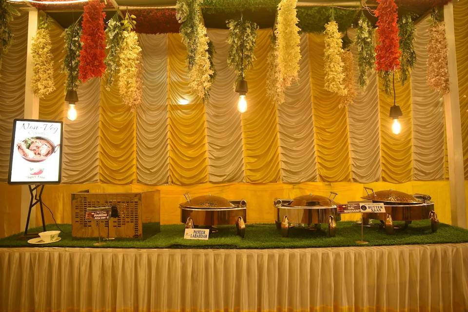 Catering setup