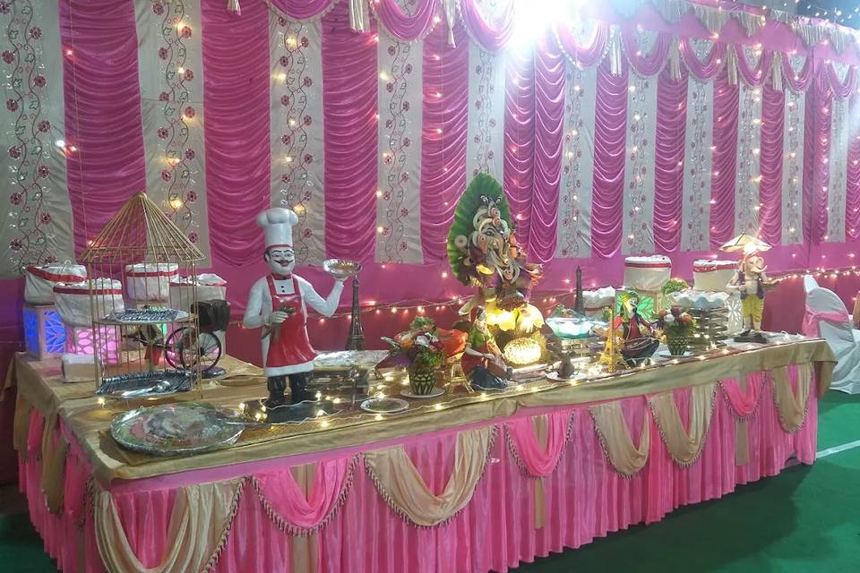 Catering setup