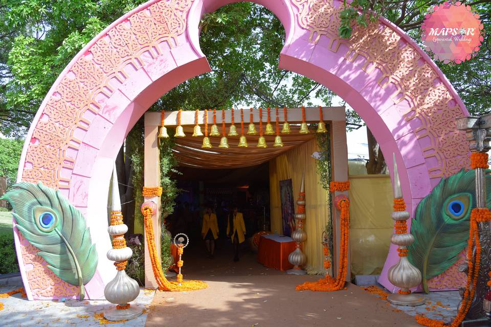 Mehandi Entrance