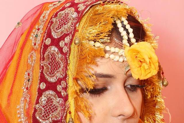 Bridal makeup