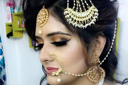 Bridal makeup